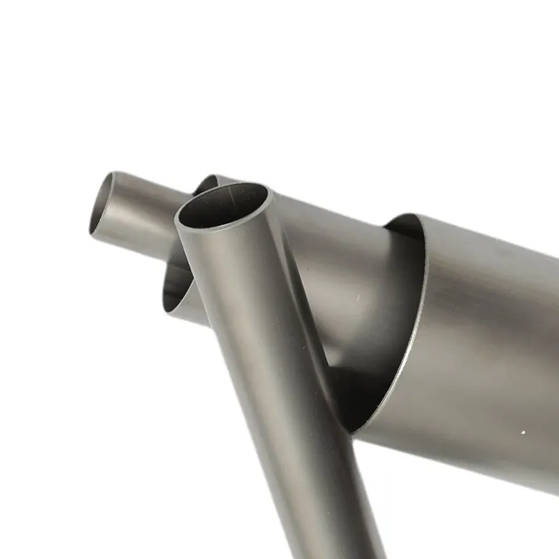Tubo de titanio sin costuras de grado 9 para la construcción de bicicletas, tubos de marco de piezas de bicicleta, gran oferta