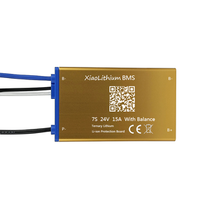 7S 24V 15A altın akıllı BMS PCB sıcaklık sensörü ile denge ile aynı Port koruma levhası ile kapalı anahtarı ile - Product Image 1