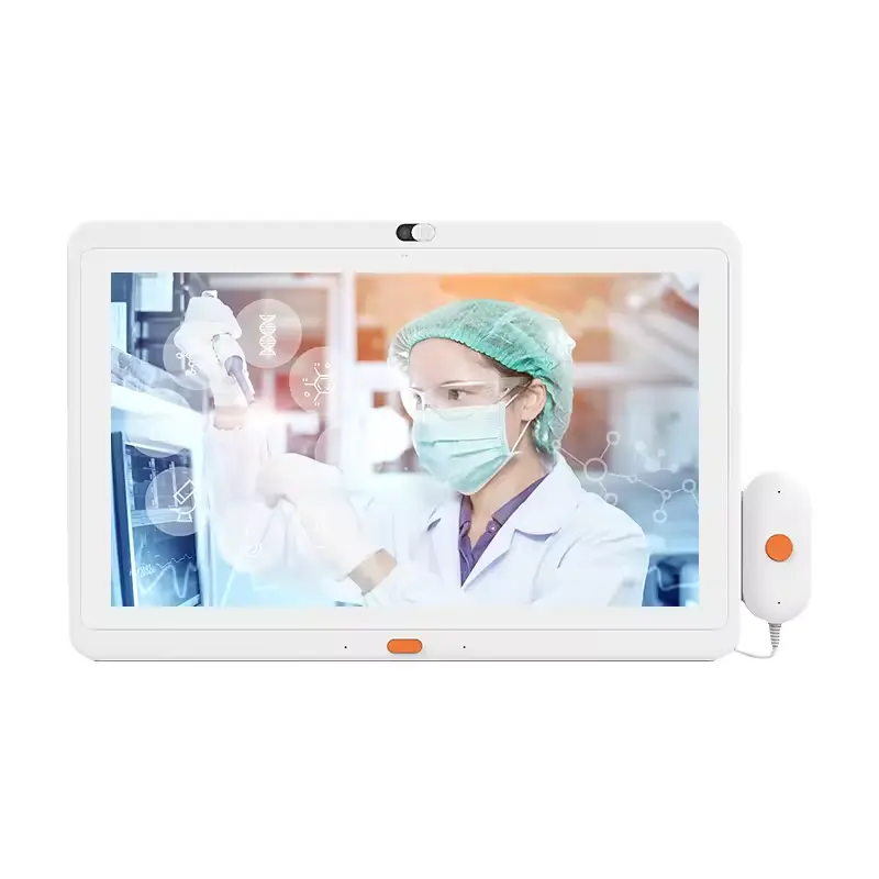 WH1518T Gesundheitswesen Industrie-Tablet 15,6 Zoll Wandhalterung Android Medical RK3568 Krankenhaus Anrufgriff digitales Display