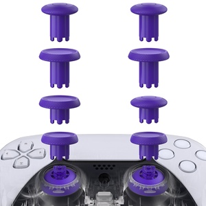 EXtremeRate ThumbsGearV3 PS5PS4コントローラー用の交換可能な人間工学に基づいた取り外し可能なサムスティックジョイスティックの交換