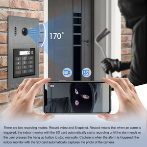 Smart Video Doorbell With Color <strong>Camera</strong> Release Lock or Gate Remotely Via App <strong>Monitor</strong> Video <strong>Intercom</strong> <strong>System</strong> - Product Image 3