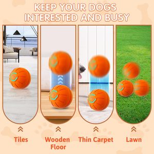 ZMaker <span class=keywords><strong>2025</strong></span> yeni otomatik hareketli sallayarak köpek oyuncak topu interaktif haddeleme köpek topu oyuncak akıllı hareketli haddeleme topu oyuncak - Product Image 4