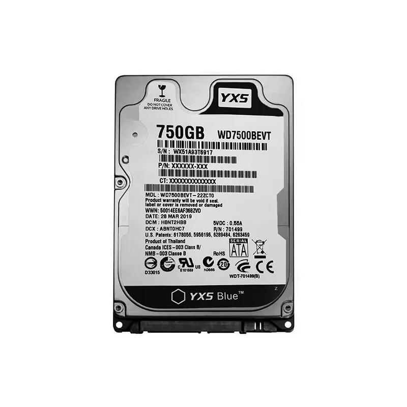 Venta al por mayor original 3,5 pulgadas interna HDD 500GB 1T 2T 3T 4T 5 T 6T, 5400rpm, 7200rpm clase SATA 6 Gb/s SMR 256MB de caché de disco duro