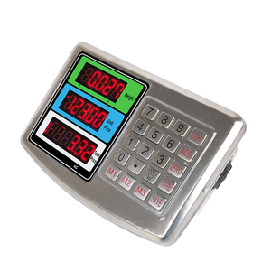 Display singolo/doppio LED/LCD in acciaio inossidabile tastiera indicatore bilance per bilance - Product Image 1
