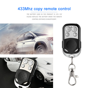 SMG-002 433MHz RF Fernbedienung taste Lerncode EV1527 Smart Home Sender für LED Light Car Gate Garagentor Alarms chl üssel - Product Image 3