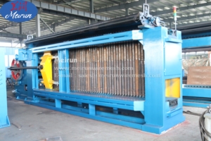 Macchina per la tessitura esagonale automatica della rete metallica del produttore MR | Macchina per la produzione di reti a gabbione realizzata in Cina - Product Image 2