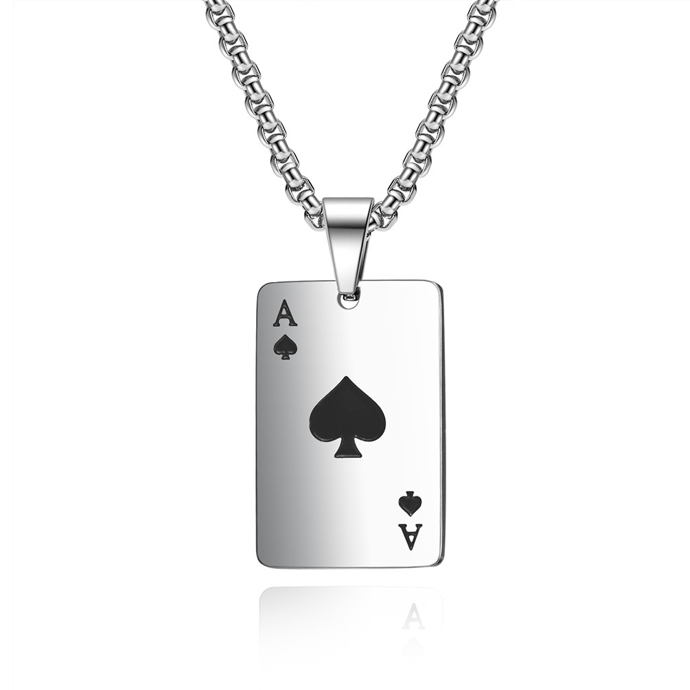 Ace of Spades (Pearl strand 60CM)