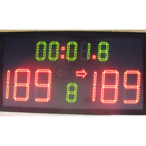LDK Sportgeräte Weit verbreitete Anzeigetafel Elektronische Fußball LED Sport Digitale Nummerierung Anzeigetafel Mit Fernbedienung - Product Image 1