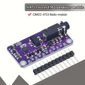 WAVGAT FM Transmitter SI4713 Stereo frequenz modulation CJMCU-4713 DC 3-5V - Product Image 6
