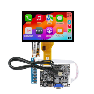 Módulos LCD Pantalla LCD de 7 pulgadas Panel de pantalla LCD 250 Nits Brillo Interfaz RGB Tablero a juego de 50 pines y táctil - Product Image 1