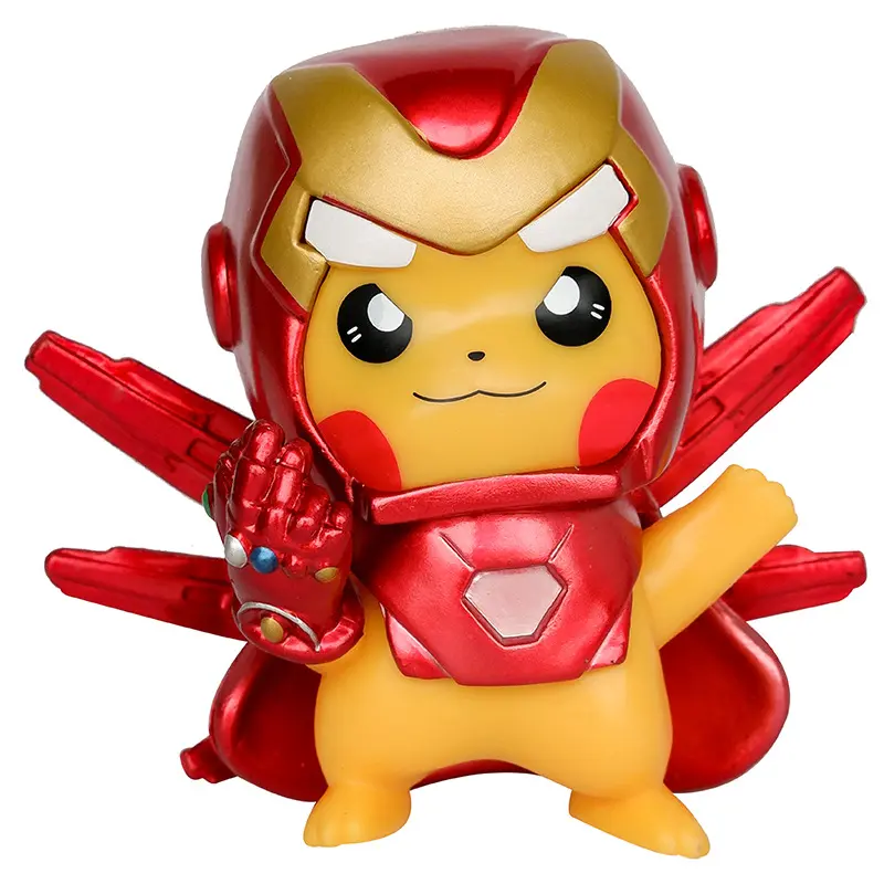 Anime figura PVC Cosplay Ironman acción Figma figuras niño modelo colección adornos niños juguetes regalo