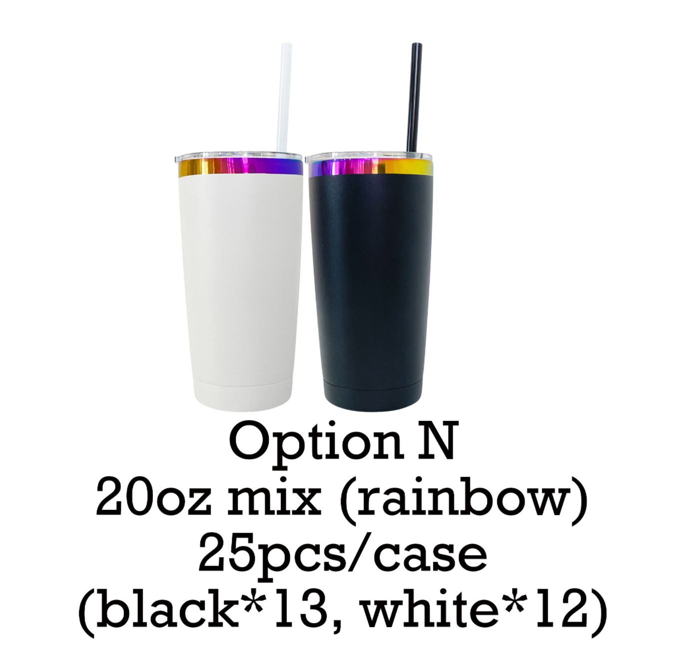 20oz arcoiris