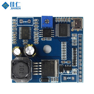 Fabbrica direttamente DC9-35V modulo di riproduzione vocale dell'alimentatore da 25W che supporta la scheda Micro Sd scheda lettore musicale Mp3 per Arduino