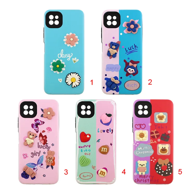 Hot sale Little small fresh cute Stylish simplicity cartoon iphone case for iphone 12 13 pro