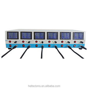 Instrumento de reparación de batería multifuncional 6 canales con pantalla Analizador de batería NiMH Probador de batería 7-23V por canal - Product Image 5
