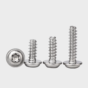 M1.7 M2 M2.2 M2.6 M3 M3.5 M4 PWB Phillips yuvarlak kafa düz kuyruk kendinden dokunarak başlı vida uzunluk 3mm ~ 20mm - Product Image 4