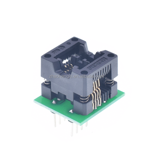 <strong>SOP8</strong> to DIP8 IC <strong>Programmer</strong> <strong>Socket</strong> 150mil 200mil Wide Body Narrow Body Adapter Module Gold Plated Test <strong>Socket</strong> Dropshipping - Product Image 1