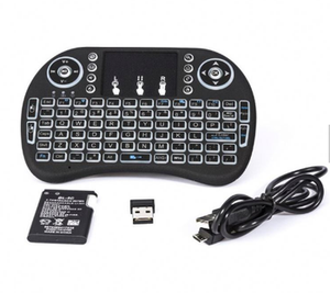 2.4Ghz Wireless Colorful Mini <strong>Keyboard</strong> I8 Mini <strong>Keyboard</strong> for Smart Android Tv Box and Tv air Mouse with Seven Colors Backlight - Product Image 5