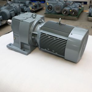 <span class=keywords><strong>0.37kw</strong></span> r系列直列螺旋齿轮箱R17比1:35电机