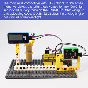 Keyestudio modulo di illuminazione dell'intensità della luce digitale sensore di intensità della luce TEMT6000 - Product Image 6