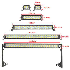 <strong>RC</strong> <strong>LED</strong> Lights Bar 55mm/2.2in Metal Roof <strong>Lamp</strong> Light 16LEDs Light Headlight for 1/10 Traxxas TRX-4 Trx-6 D90 HSP Redcat <strong>RC</strong> 4WD - Product Image 6
