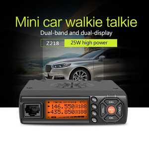 Zastone Z218 25W Dual Band FM <strong>Mobile</strong> Radio Base VHF UHF Walkie Talkie Communication <strong>Device</strong> HF Transceiver Car Radio for Bus Taxi - Product Image 2