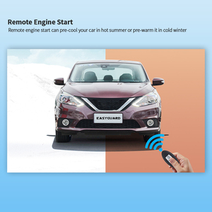 EASYGUARD近接エントリーリモートスタータープッシュスタートボタンキット日産キースタート用APPコントロールオプション - Product Image 4