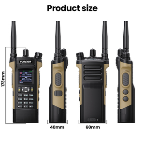 APX8000 Dual-Mode Digital Analog Handheld Walkie Talkie IPX6 Waterproof PTT Radio with 50km Range Long Range <strong>DMR</strong> Walkie Talkie - Product Image 5