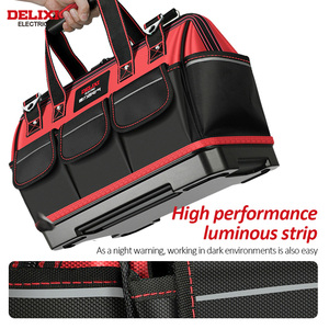 Factory Portable Waterproof Engineer Canvas Heavy Electricians <strong>Tools</strong> Kit Other Hand <strong>Tool</strong> <strong>Bag</strong> for Technician - Product Image 2