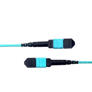 High Density 12 Core 24 Core OM3 OM4 <strong>Trunk</strong> Cable LSZH Jacket <strong>MTP</strong> MPO Fiber Optic Patch Cord - Product Image 3