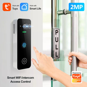 Tuya Sistema de Control de Acceso de Puerta con Huella Dactilar Inteligente, Intercomunicador de Vídeo Wifi a Prueba de Agua con Huella Dactilar y Tarjeta, Novedad - Product Image 2