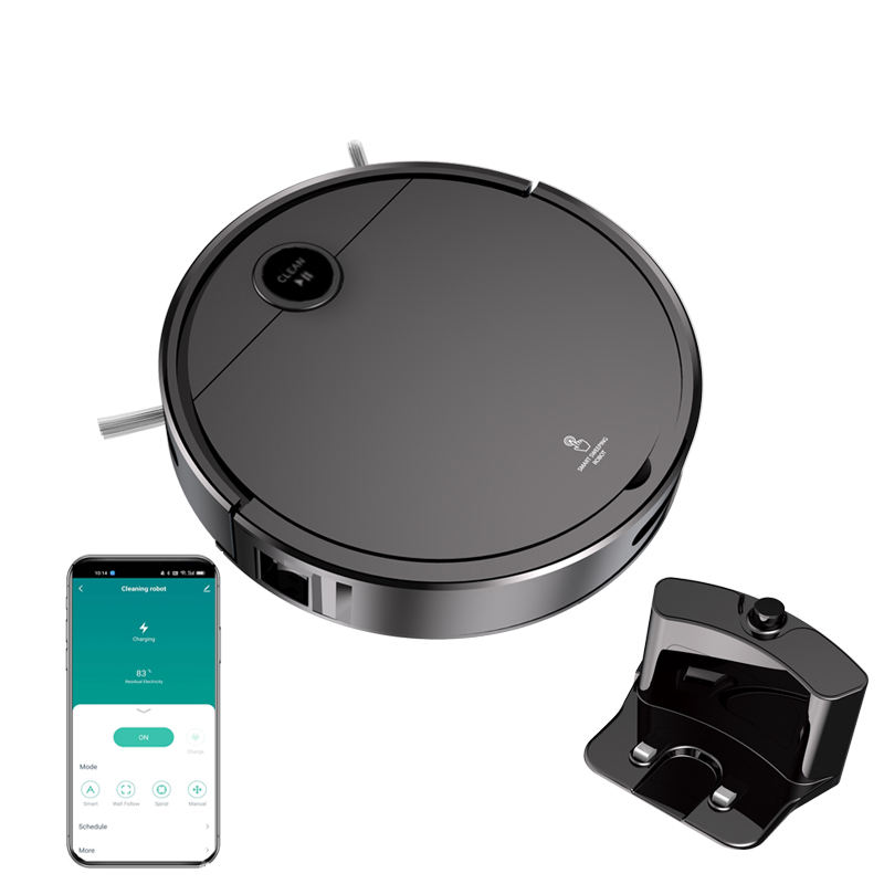 2025 Newest 2000Pa Automatic Charging Inexpensive Vacuum Robot Wifi App Control Dry and Wet Moping Robot Vacuum Cleaner