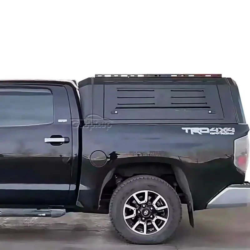 Özel 4x4 su geçirmez çelik Pickup Hardtop Topper Camper kamyon ranger Toyota Tundra 2022 için gölgelik