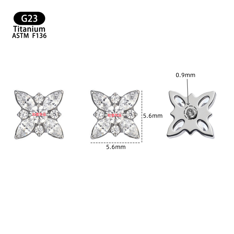 White zircon