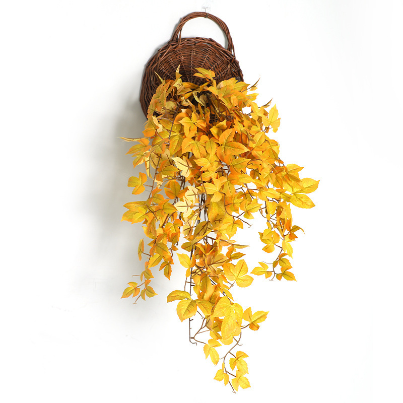 Feuille d'érable jaune
