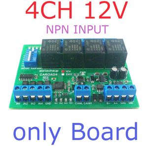CAROA04 12V/24V 4-CH DI-DO CAN Fieldbus Relay <strong>Module</strong> RS485 <strong>Modbus</strong> RTU IO Expansion Board <strong>Digital</strong> <strong>Input</strong> CAN Controller CAROA04