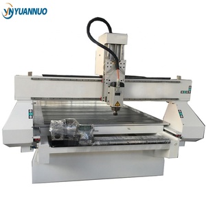 YN1325 2d 3d 4 <strong>Axis</strong> <strong>XYZ</strong> Solid Surface Wood PVC Plaswood MDF Acrylic Aluminum Woodworking Rotary <strong>Cnc</strong> <strong>Router</strong> <strong>with</strong> Compatible Price - Product Image 2