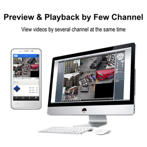 H.265 AVI TVI CVI CVBS XVI IP 6ใน1 DVR 4SATA 16CH 4MP หลายภาษา GUI 6in1 DVR - Product Image 6