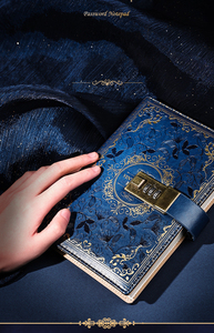 Quality Choice B6 Vintage Password Book Diary <strong>With</strong> <strong>Lock</strong> Creative Ledger Student <strong>Notepad</strong> Stationery <strong>Notebook</strong> - Product Image 2