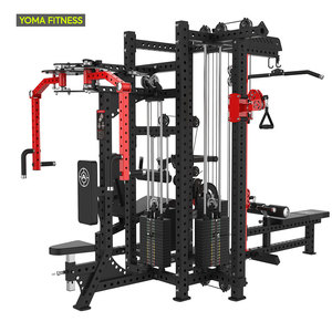 Fabrika doğrudan çok fonksiyonlu ticari spor salonu ekipmanı 4 istasyon vücut geliştiriciler ve Fitness atlet Pro gücü eğitim makinesi - Product Image 2