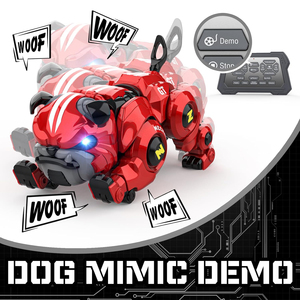 Robot cane giocattolo per bambini telecomando Robot RC cane ricaricabile con programmazione Robot Stunt Dog Robot - Product Image 2