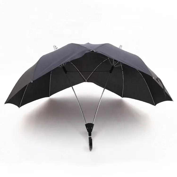 Yaratıcı siyam çift şemsiye iki kişi çift Suny yağmurlu şemsiye