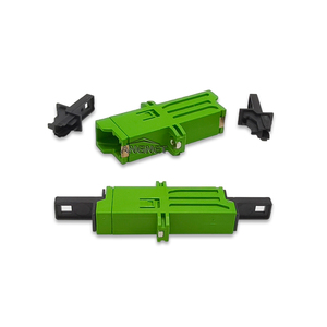 Adaptador de fibra E2000 LSH Conector de fibra SM Simplex E2000 APC/UPC para red de telecomunicaciones - Product Image 1