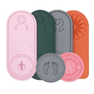 Portable TPE Jump Rope <strong>Mat</strong> Outdoor Skipping Rope <strong>Mat</strong> Waterproof <strong>Mat</strong> OEM Customized Logo Packing Opp - Product Image 1