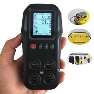 Rilevatore Multigas 4 in 1 Gas tossico Monitor H2S CO O2 LEL Multi Gas rilevatore - Product Image 3