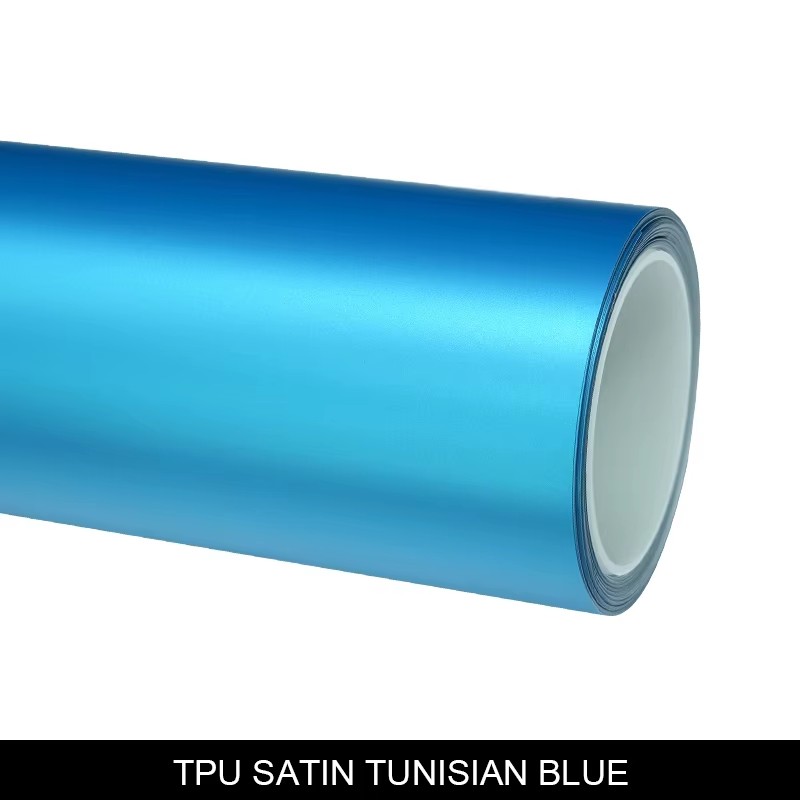 Satin Tunisian Blue