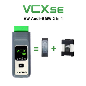 VXDIAG VCX SE per VW Audi B-MW due in uno rilevatore di guasti per autoveicoli programmazione Online per ispezione speciale BBA - Product Image 2