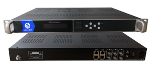 Güçlü dijital Tv Headend Ip Dvb-t Rf modülatör 16 kanal/qam modülatör dvb-c /ATSC/ ISDB-T COL5021N - Product Image 2