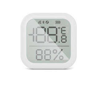 Sensor inteligente ZigBee de temperatura y humedad para interiores, higrómetro, termómetro, Detector, pantalla LCD Digital, vida inteligente, Tuya, Alexa - Product Image 2