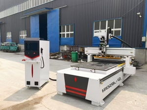 High Efficient 9kw air Cooled Spindle Linear ATC Auto Tool Change <strong>Cnc</strong> <strong>Router</strong> <strong>Machine</strong> with LNC <strong>Controller</strong> for Panel Furniture - Product Image 3